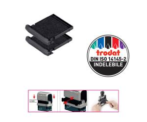 Tampone di ricambio 6,9430 nero - 13778