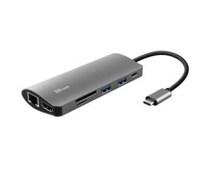 Adattatore multiporta Usb-C 7-in-1 Dalyx - Trust - 23775 - DMwebShop