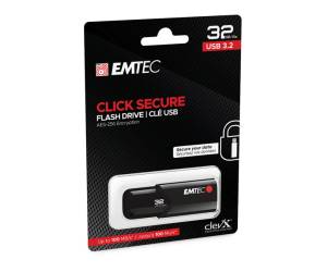 Memoria USB B120 ClickeSecure - 32 Gb - Emtec - ECMMD32GB123 - 3126170173331 - DMwebShop
