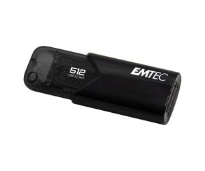 Memoria USB B110 USB 3.2 ClickeEasy - nero - 512 Gb - Emtec - ECMMD512GB113 - 3126170173249 - DMwebShop