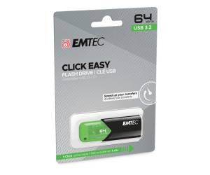 Memoria USB B110 USB 3,2 Click e Easy verde 64 GB - 2327