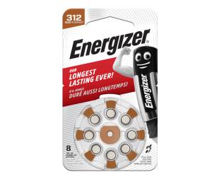 Pila per apparecchi acustici 312 Zinc Air blister 8 pezzi - 2477