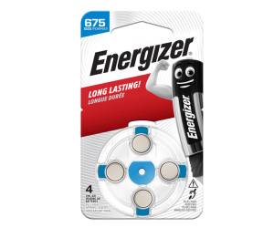 Pila per apparecchi acustici 675 Zinc Air blister 4 pezzi - 2503