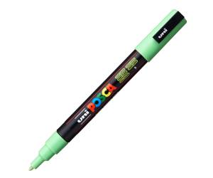 Marcatore Uni Posca PC3M punta fine 0,9-1,3 mm verde chiaro - 10553