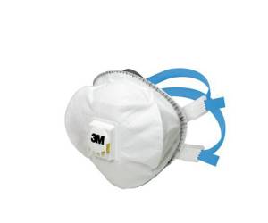 Mascherina 8825 Premium FFP2 con valvola monouso - 6214