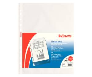 Buste forate CopySafe - Office - buccia - 22 x 30 cm - trasparente - conf. 50 pezzi - Esselte - 395097100 - 8004157509715 - DMwebShop