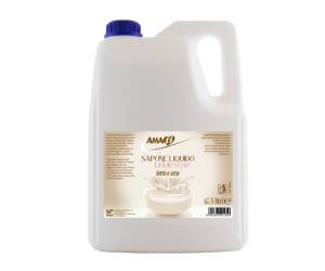 Detergente liquido - latte - Tanica da 5 lt - Amati - 112304001356 - 8004393001356 - DMwebShop