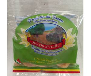 Taralli - monoporzione da 40 gr - conf. 60 pezzi - Borghi D'italia - BITOM - 8033373280351 - DMwebShop