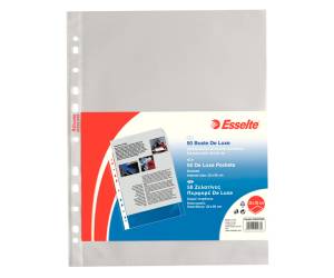 Buste forate CopySafe DeLuxe buccia 22 x 30 cm trasparente Esselte 395097600 - 4148