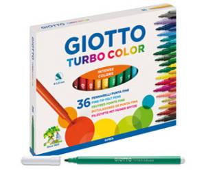 Pennarelli Turbo Color punta diametro 2,8mm colori assortiti - 6600