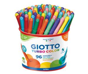 Pennarelli Turbo Color punta diametro 2,8mm colori assortiti - 6601