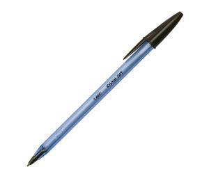 Penna a sfera con cappuccio Cristal Soft - punta 1,2mm - nero - conf. 50 pezzi - Bic - 951433 - 3086123355354 - DMwebShop
