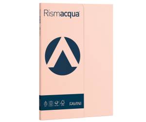 Carta Rismacqua Small A4,90 gr salmone 05 confezione 100 fogli - 10121