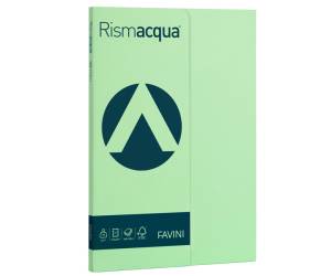 Carta Rismacqua Small A4,90 gr verde chiaro 09 confezione 100 fogli - 5807