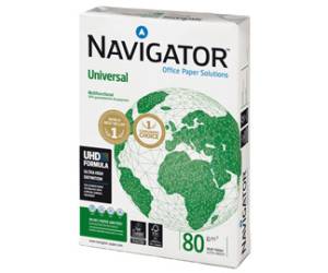 Carta Universal A4,80 gr bianco risma 500 fogli drop Navigator - 208