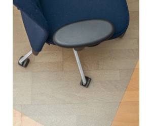 Tappeto salvapavimenti rettangolare 90 x 120 cm plastica riciclata trasparente - 9911