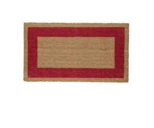 Zerbino Cocco 60 x 100 cm fondo in vinile rosso - 11402