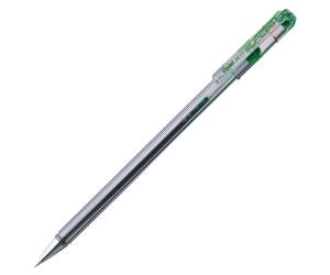 Penna sfera Superb - punta 0,7 mm - verde - conf. 12 pezzi - Pentel - BK77D - 3474370077042 - DMwebShop