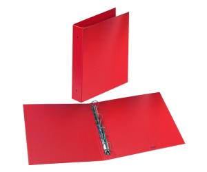 Raccoglitore Europa - 4 anelli tondi 50 mm - dorso 6 cm - f.to utile 22 x 30 cm - rosso - Favorit - 100460443 - 8006779038659 - DMwebShop