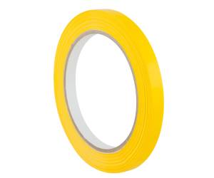 Nastro adesivo 350 - 0,9 cm x 66 mt - PVC - giallo - conf. 16 pezzi - Eurocel - 000701063 - DMwebShop