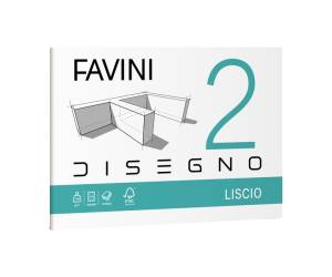 Album 2,33 x 48 cm 110 gr 10 fogli liscio - 18288