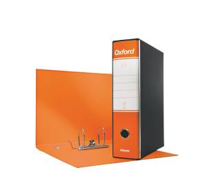 Registratore Oxford G85 - dorso 8 cm - protocollo - 23 x 33 cm - arancione - conf. 6 pezzi - Esselte - 390785200 - 8004157785201 - DMwebShop