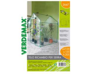 Telo di ricambio - per serra a casetta Clematis - Verdemax - 2647 - 8015358026475 - DMwebShop