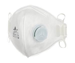 Mascherina filtrante FFP1 con valvola pieghevole verticalmente monouso - 18611