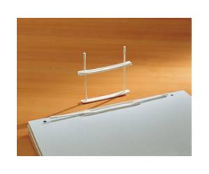Fastener fermafogli - plastica - passo 80 mm - capacita' 6 cm - bianco - conf. 12 pezzi - Fellowes - E212 - 8015687000078 - DMwebShop