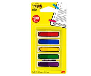 Segnapagina Index Mini Freccia - 12 x 43,2 mm - 5 colori classici - conf. 100 pezzi - Post-it - 7000038078 - 4054596007482 - DMwebShop
