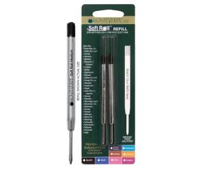 Refill per sfera Parker - punta media - blu - conf. 2 pezzi - Monteverde - J221303 - 80333901762 - DMwebShop