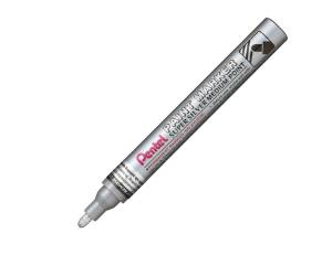 Marcatore Paint Marker Linea Amiko - punta media - 4,5 mm - argento - Pentel - MMP10-Z - 884851016850 - DMwebShop