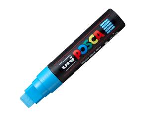 Marcatore a base d acqua Uni Posca PC17K punta extra large a scalpello 15 mm - 15836