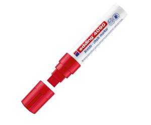 Marcatore a gesso liquido 4090 punta scalpello da 4 a 15 mm rosso - 15753