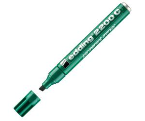 Marcatore permanente 2200c punta a scalpello da 1 a 5 mm verde - 15767