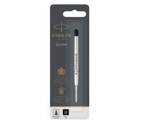 Refill sfera Quink standard punta large metallo nero - 15505