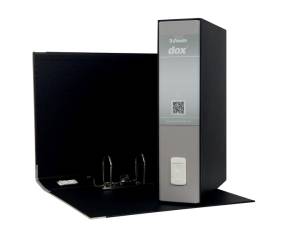 Registratore Dox 2 - dorso 8 cm - protocollo - 23 x 34 cm - grigio chiaro - Esselte - Dox - D15207 - 8004389087487 - DMwebShop