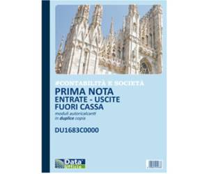 Blocco entrate-uscite extra cassa - 50 x 2 copie autoricalcanti - Data Ufficio - DU1683C0000 - 8008842593102 - DMwebShop