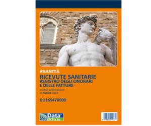 Blocco ricevute sanitarie 50,2 autoautoricalcanti 21,5 x 14,8 cm - 8603