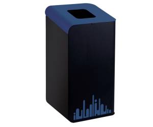 Gettacarte Rubik Evo per raccolta differenziata 80 lt blu - 8214