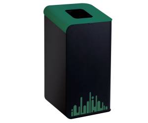 Gettacarte Rubik Evo per raccolta differenziata 80 lt verde - 8239