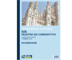 Registro corrispettivi mensili 24x2 autoricalcanti Data Ufficio DU168524C00 - 9220