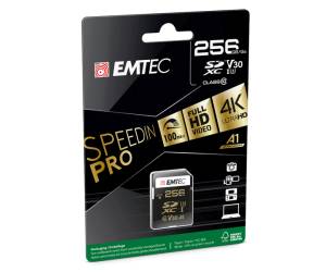 SD Speedin USH-1 U3 - 256 Gb - Emtec - ECMSD256GXC10SP - 3126170155245 - DMwebShop