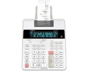Calcolatrice scrivente FR 2650RC 12 cifre 31,3 x 19,5 x 6,47 cm bianco - 20084