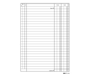 Registro cassa entrate-uscite - 24 x 17 cm - 100 fogli - Edipro - E2686 - CONFE2686PZ10% - DMwebShop