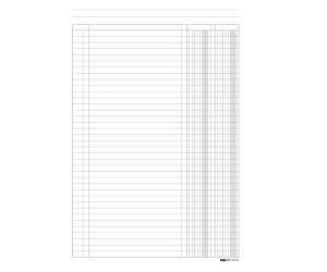 Registro a 2 colonne - 31 x 24 cm - 100 fogli - Edipro - E2763 - 8023328276300 - DMwebShop