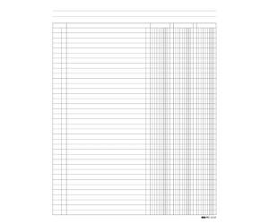 Registro a 3 colonne - 31 x 24 cm - 100 fogli - Edipro - E2769 - 8023328276904 - DMwebShop