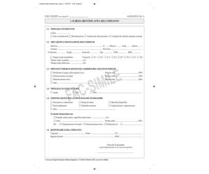 Libretto impianto climatizzazione 297 x 210 mm 48 fogli - 15901