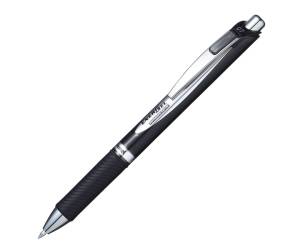 Roller a scatto Energel XM Permanent punta 0,7 mm nero - 15945