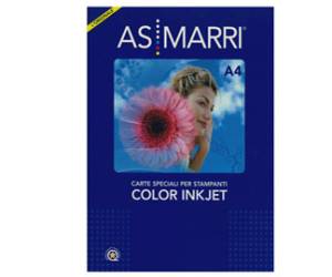 Carta a transferimento termico - inkjet - per tessuto chiaro - A4 - 10 fogli - bianco - As Marri - 8200 - 8023927082005 - DMwebShop